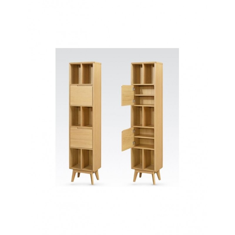 AM Carrington Large Single Bookcase